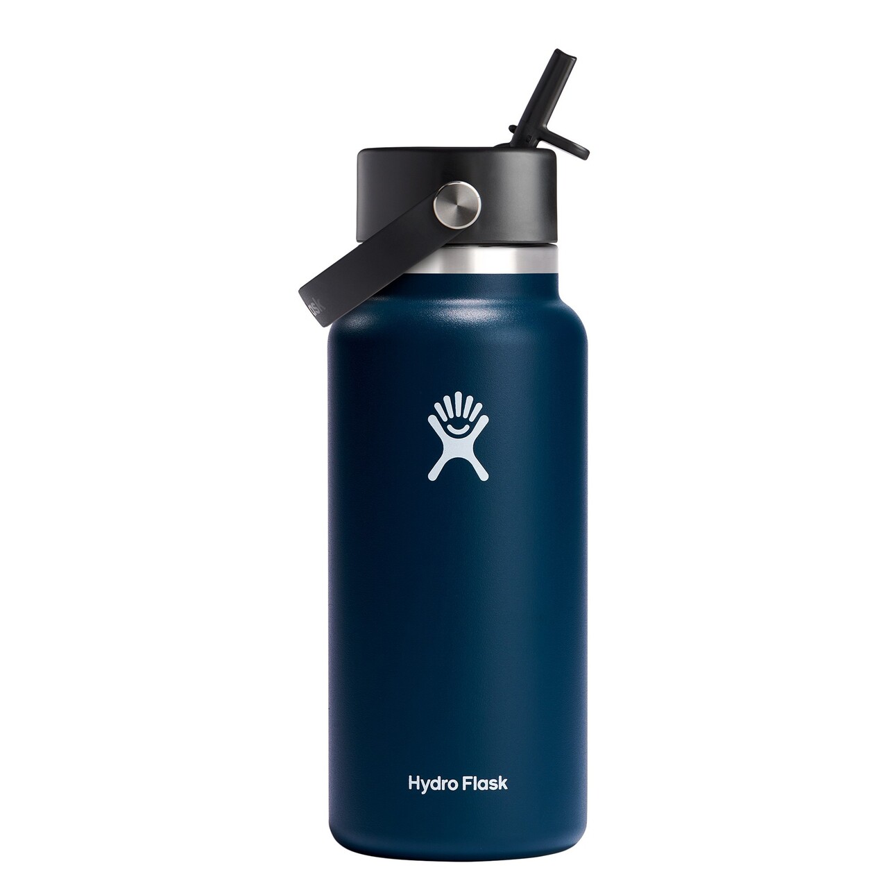 Sticla termos, inox, 950ml, "Wide Straw", Indigo - Hydro Flask - imagine 5